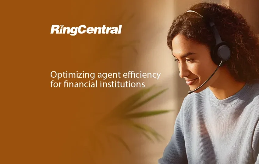  Optimizing agent efficiency for financial institutions